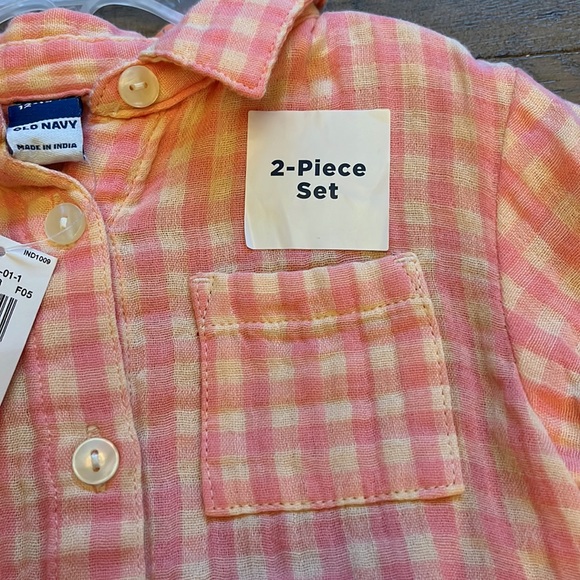 Old navy 12-18 months adorable set - Picture 3 of 4
